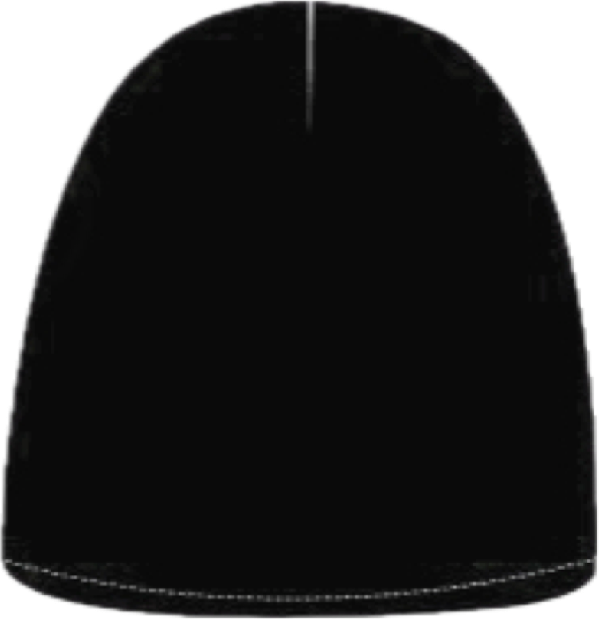 Black ice beanie
