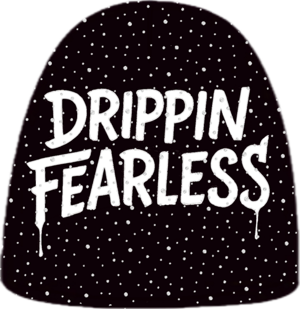Black ice beanie