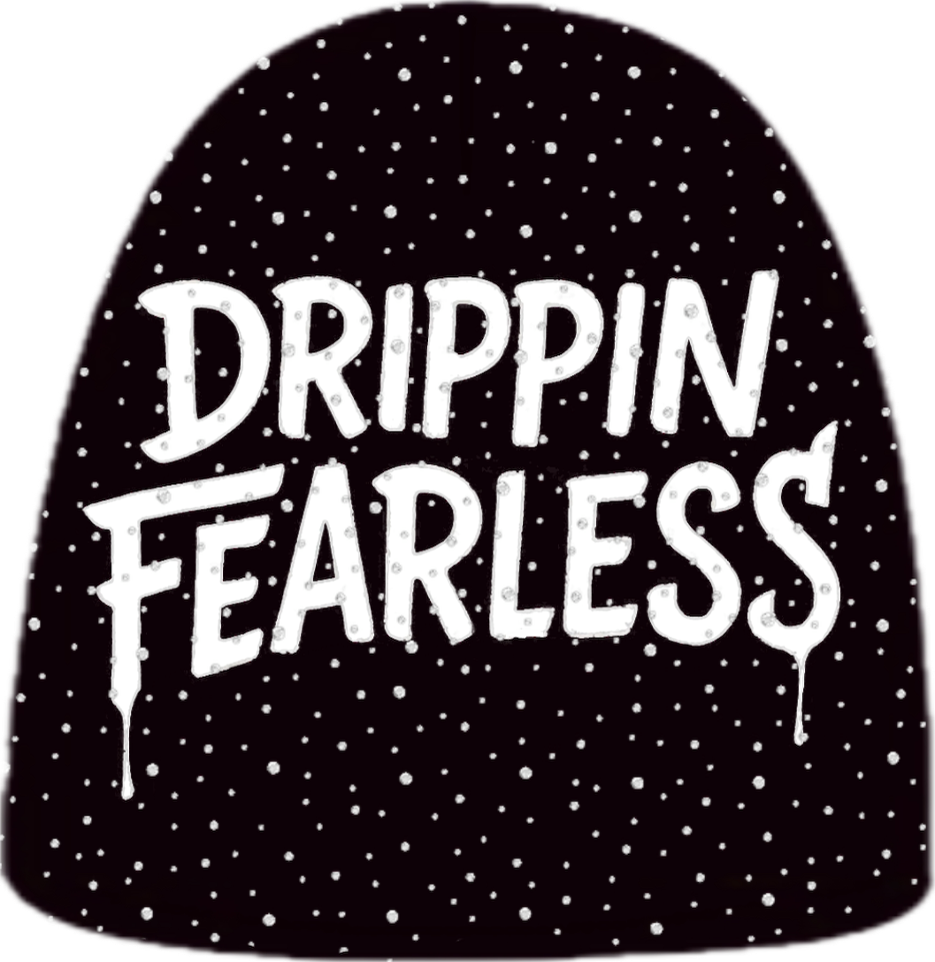 Black ice beanie